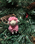 Mini Fluffy Sheep Ornament