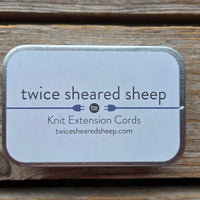 Knit Extension Cords - Stitch Holder Cords