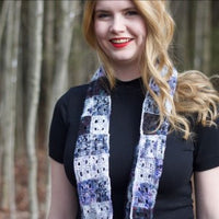 Ice Cube Scarf/Cowl By Joanna Clayson (crochet) - Download