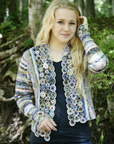 Pebble Flower Jacket Kit - Crochet Lace