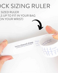 Travel Sock Ruler