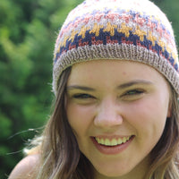 Herringbone Fair Isle Hat Kit