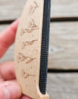 Wooden Fabric Shaver - Knitwear Comb