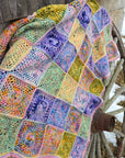 Koigu Square Medallion Blanket pdf pattern (crochet)