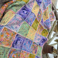 Koigu Square Medallion Blanket pdf pattern (crochet)