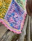 Koigu Square Medallion Blanket pdf pattern (crochet)