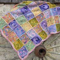 Koigu Square Medallion Blanket pdf pattern (crochet)