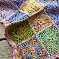 Koigu Square Medallion Blanket pdf pattern (crochet)