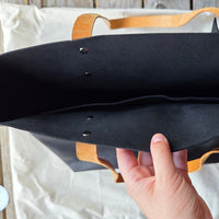 Large Thread & Maple Leather Bag