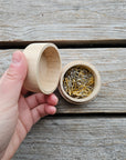 Wooden Stitch Marker Box - 100 ct