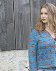 Tetris cardigan - pdf pattern