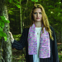 Windowpanes Scarf by Janice Sumpton Download pattern