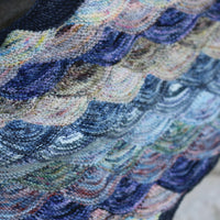 Nude Pencil Box Petite Shawl Designed by Unjung Yun download pattern