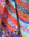 Dragonfly Corner to Corner Scarf - Crochet download pattern