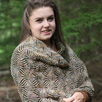 Decalcomania Shawl - pdf pattern