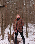 Tyne Garter-Striped Poncho - download