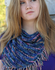 Simple Eyelet Scarf