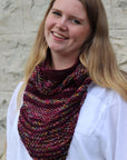 Wild Cherry Cowl Pattern -PDF