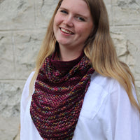 Wild Cherry Cowl Pattern -PDF