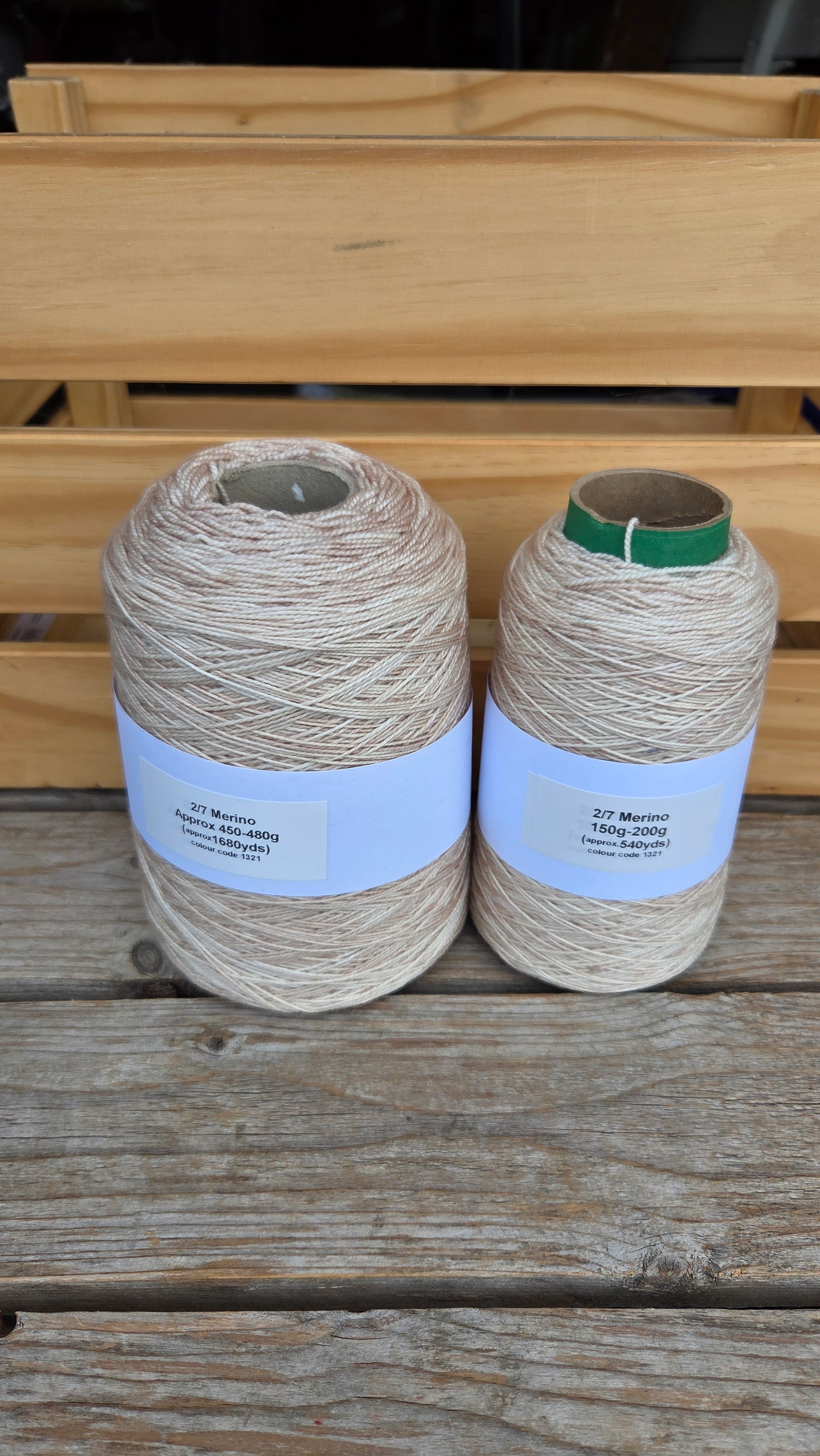 KPM Merino Cones - fingering weight