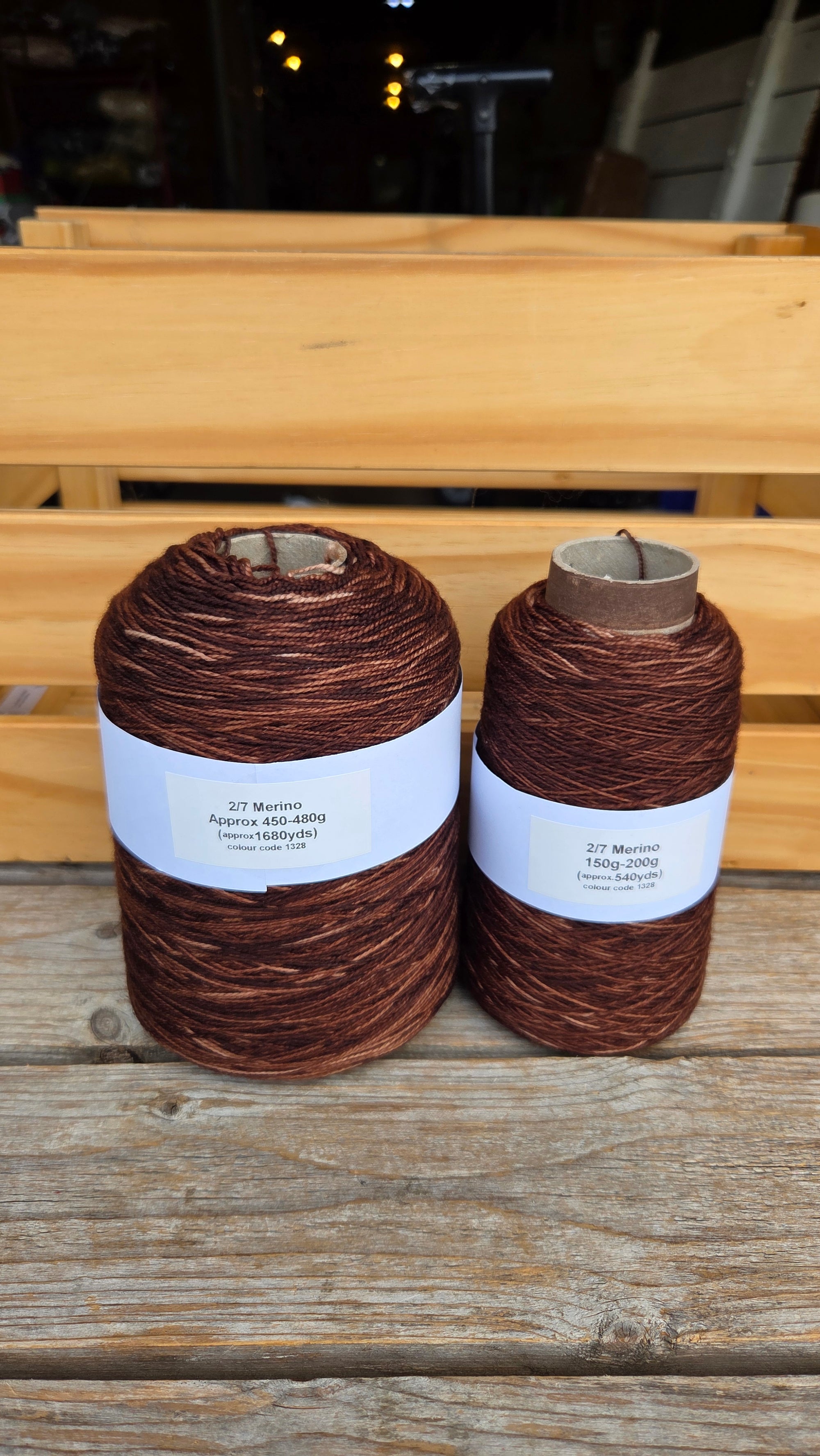 KPM Merino Cones - fingering weight