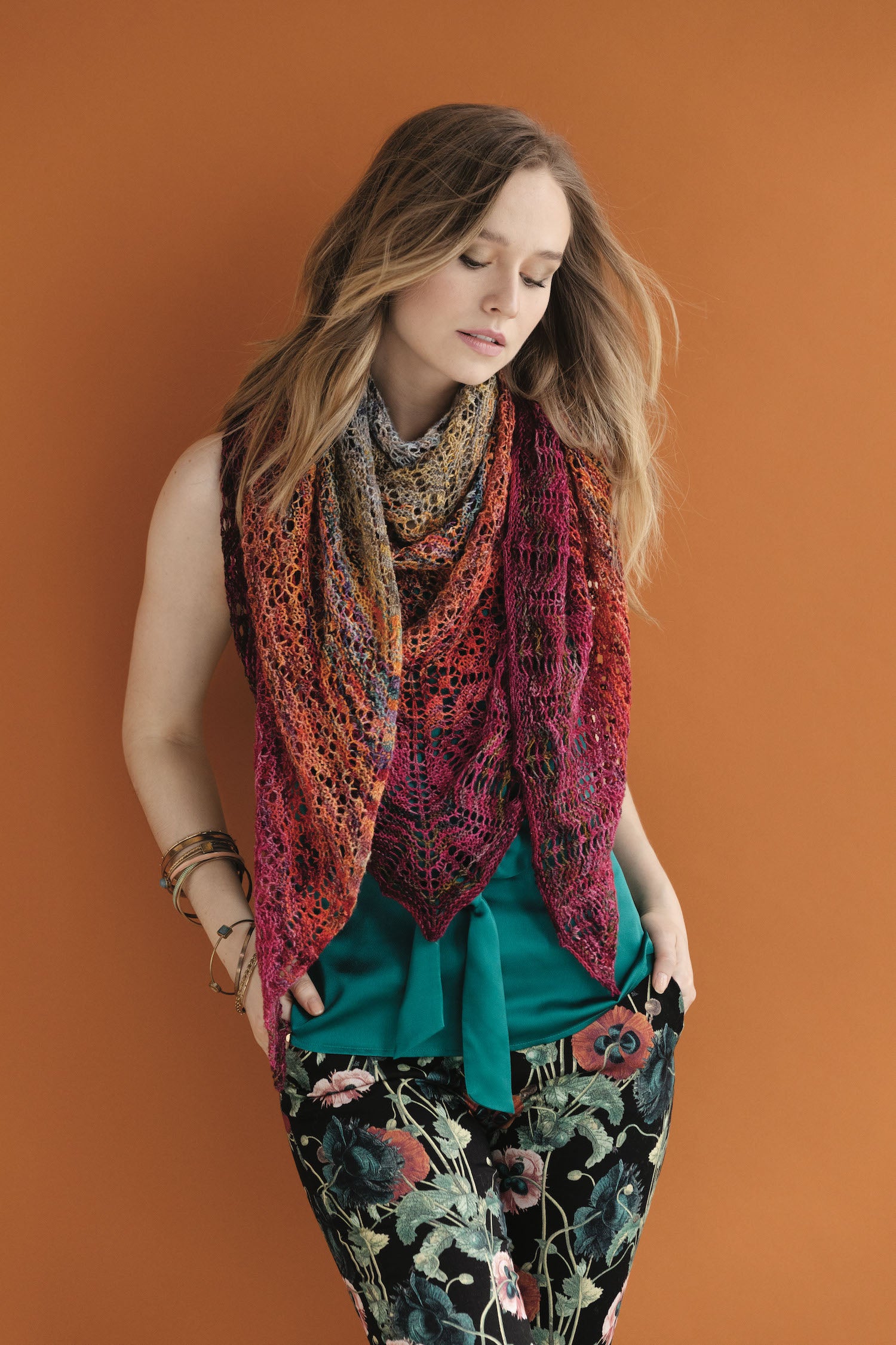 DEPARTURE Shawl by Anne Jones
