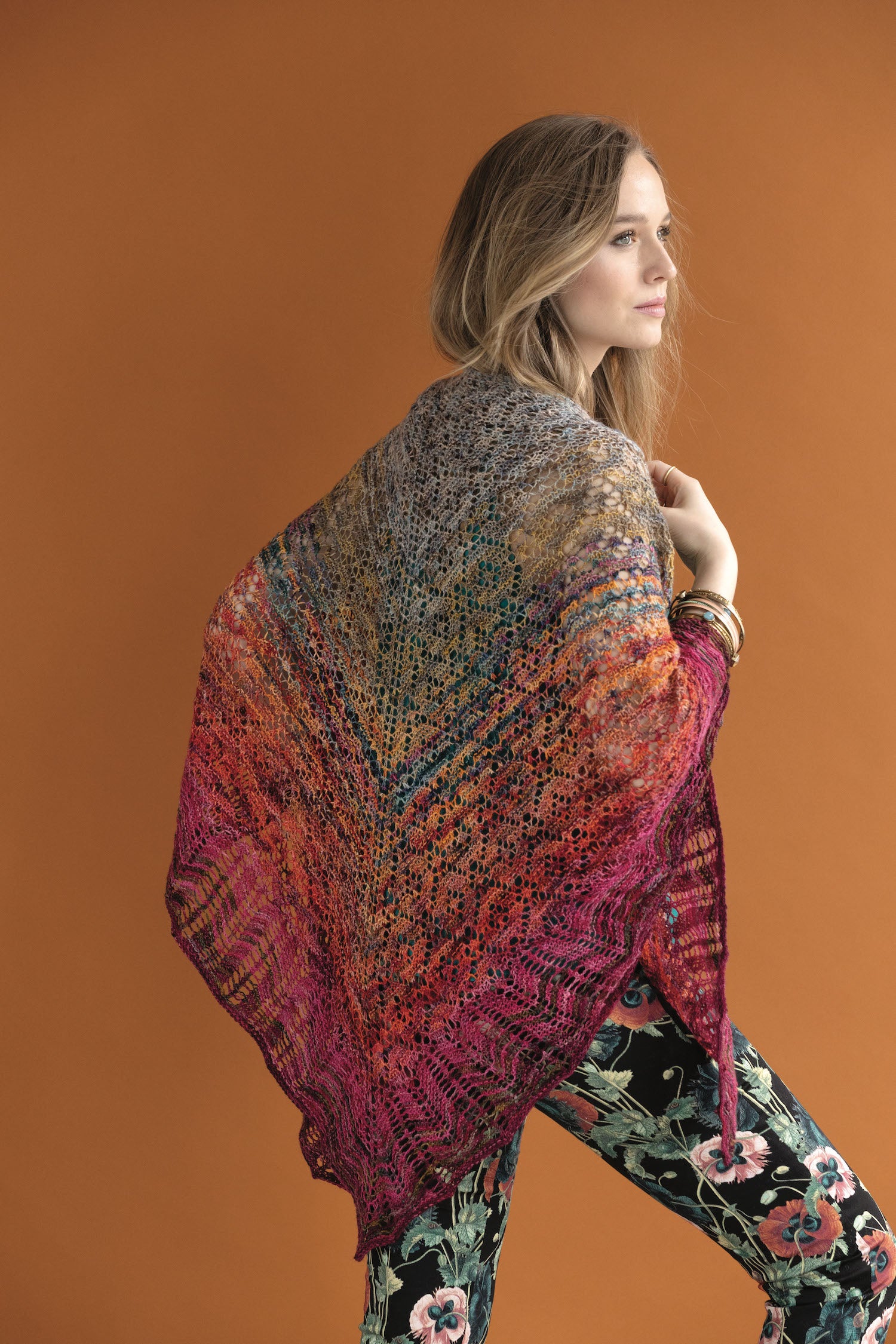 DEPARTURE Shawl by Anne Jones