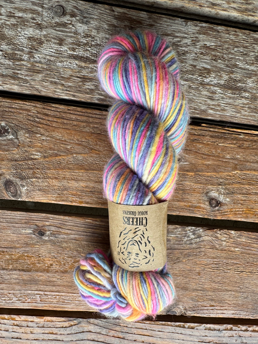 SINGLE Skeins - Cheers single Merino/ lincoln SALE