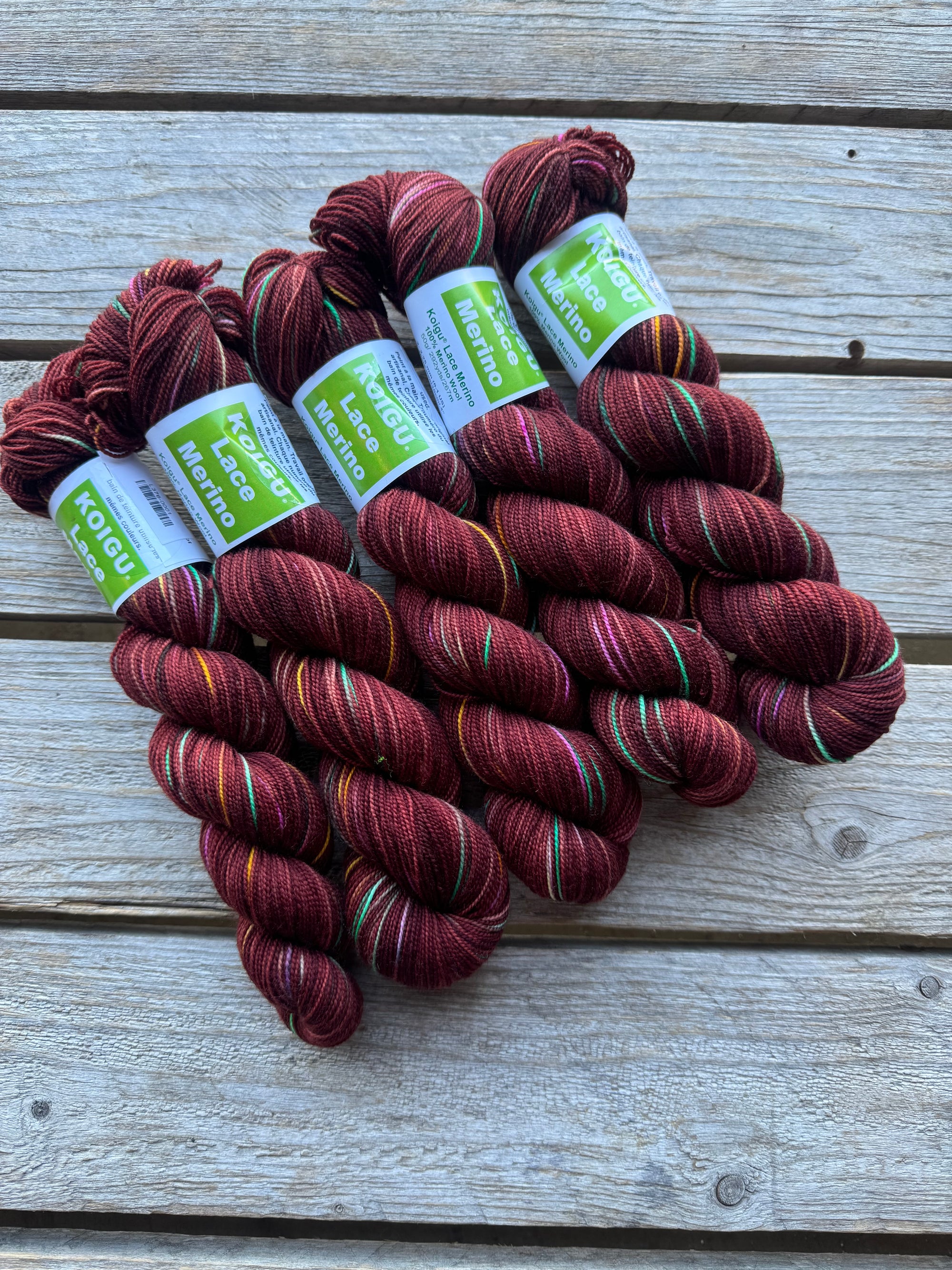 Lace skeins -100% Merino SALE