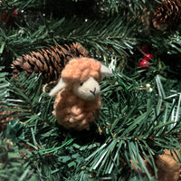 Mini Fluffy Sheep Ornament