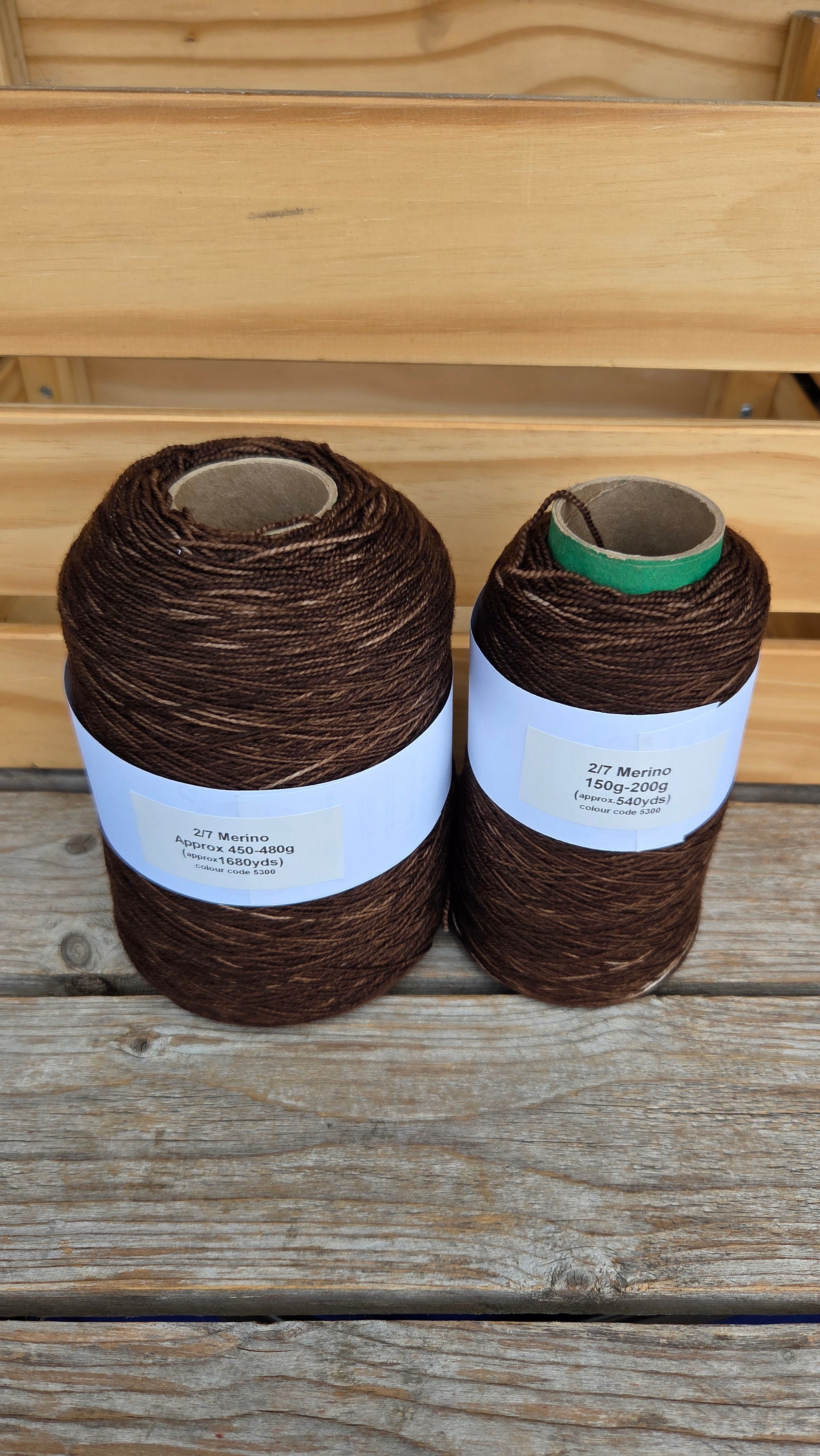 KPM Merino Cones - fingering weight