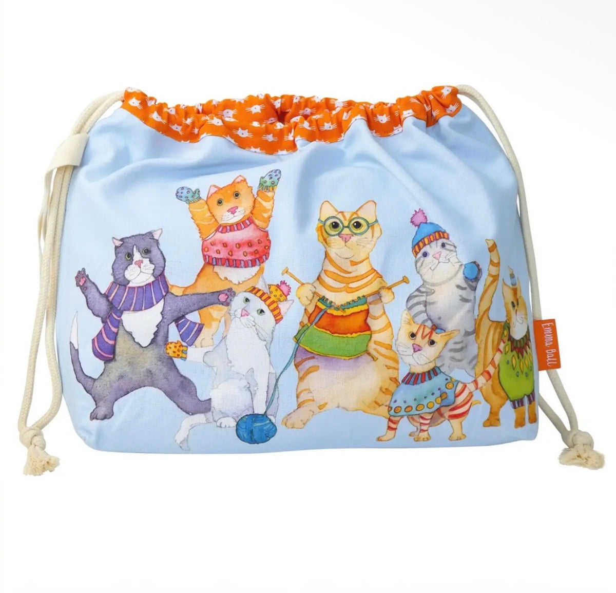 Kittens in Mittens Drawstring Bag DRAW09