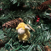 Mini Fluffy Sheep Ornament