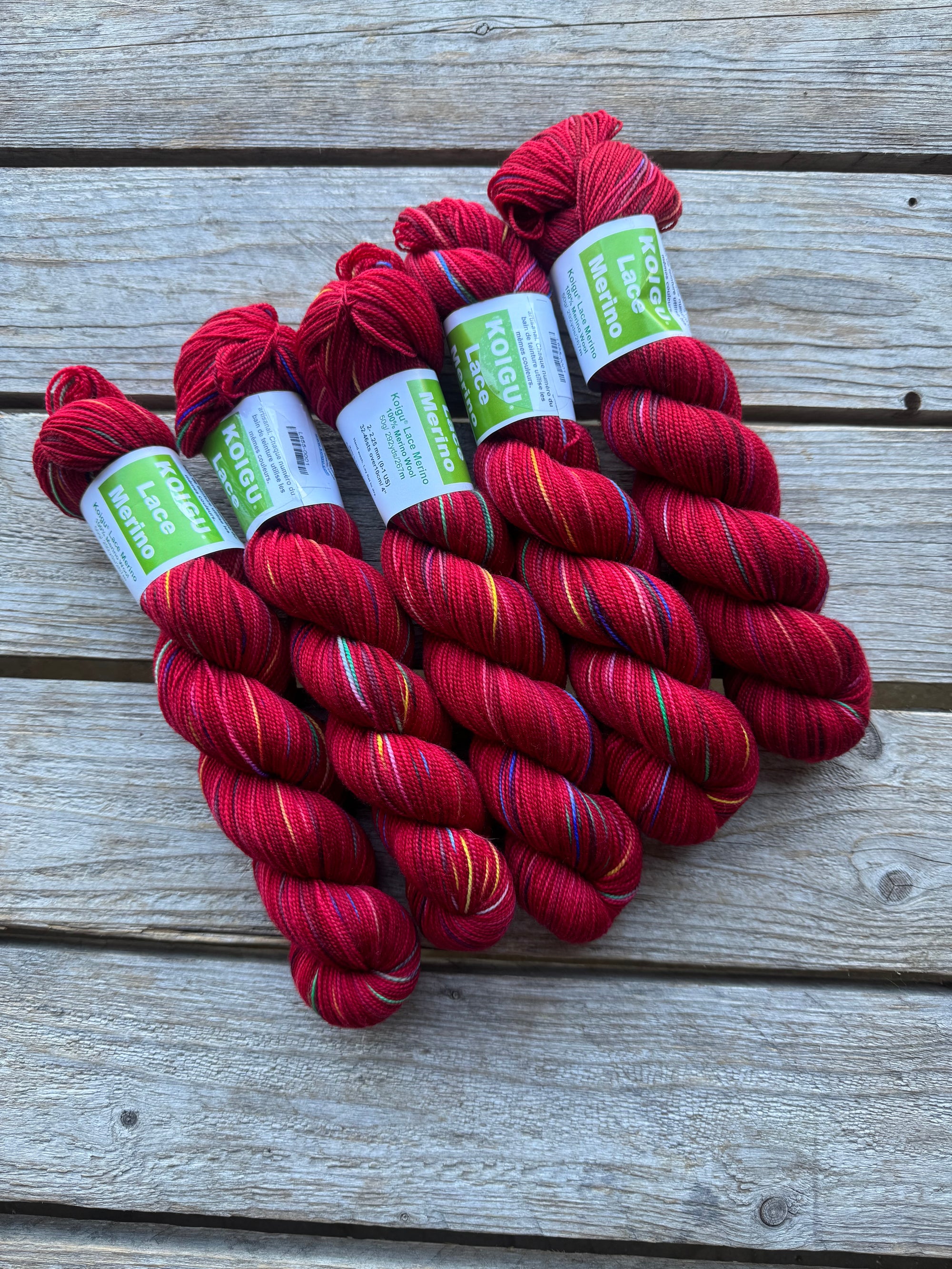 Lace skeins -100% Merino SALE
