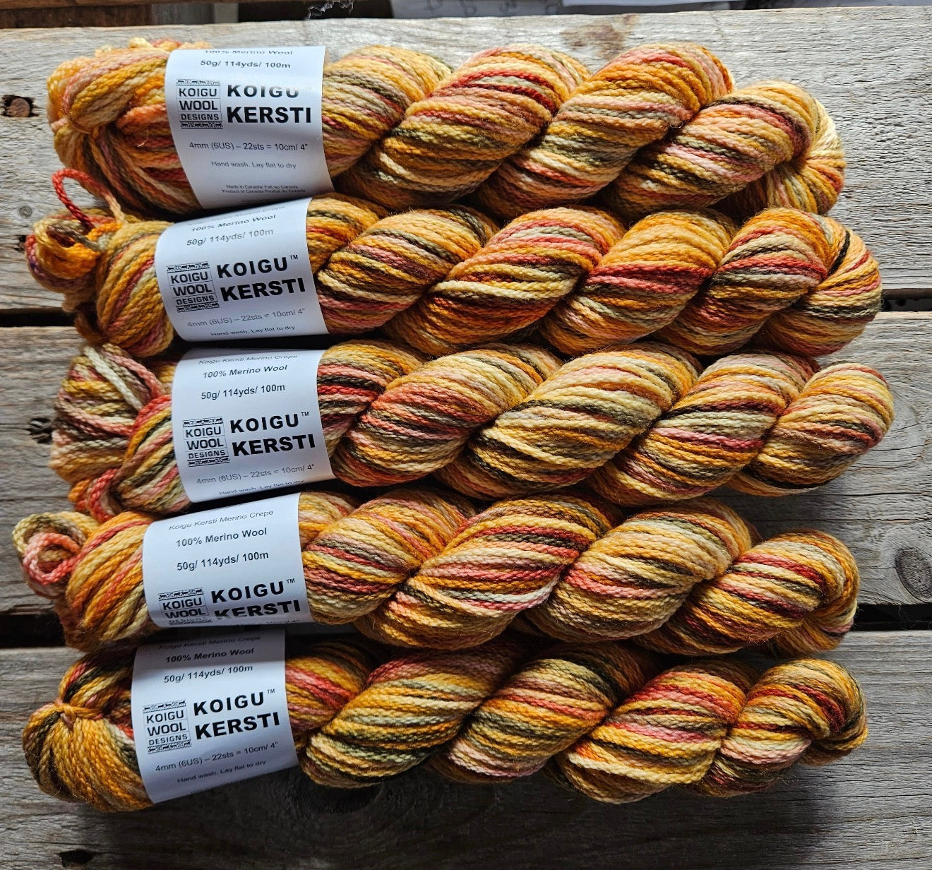 Kersti DK Merino Multi's K308 to K636 - Limited Availability