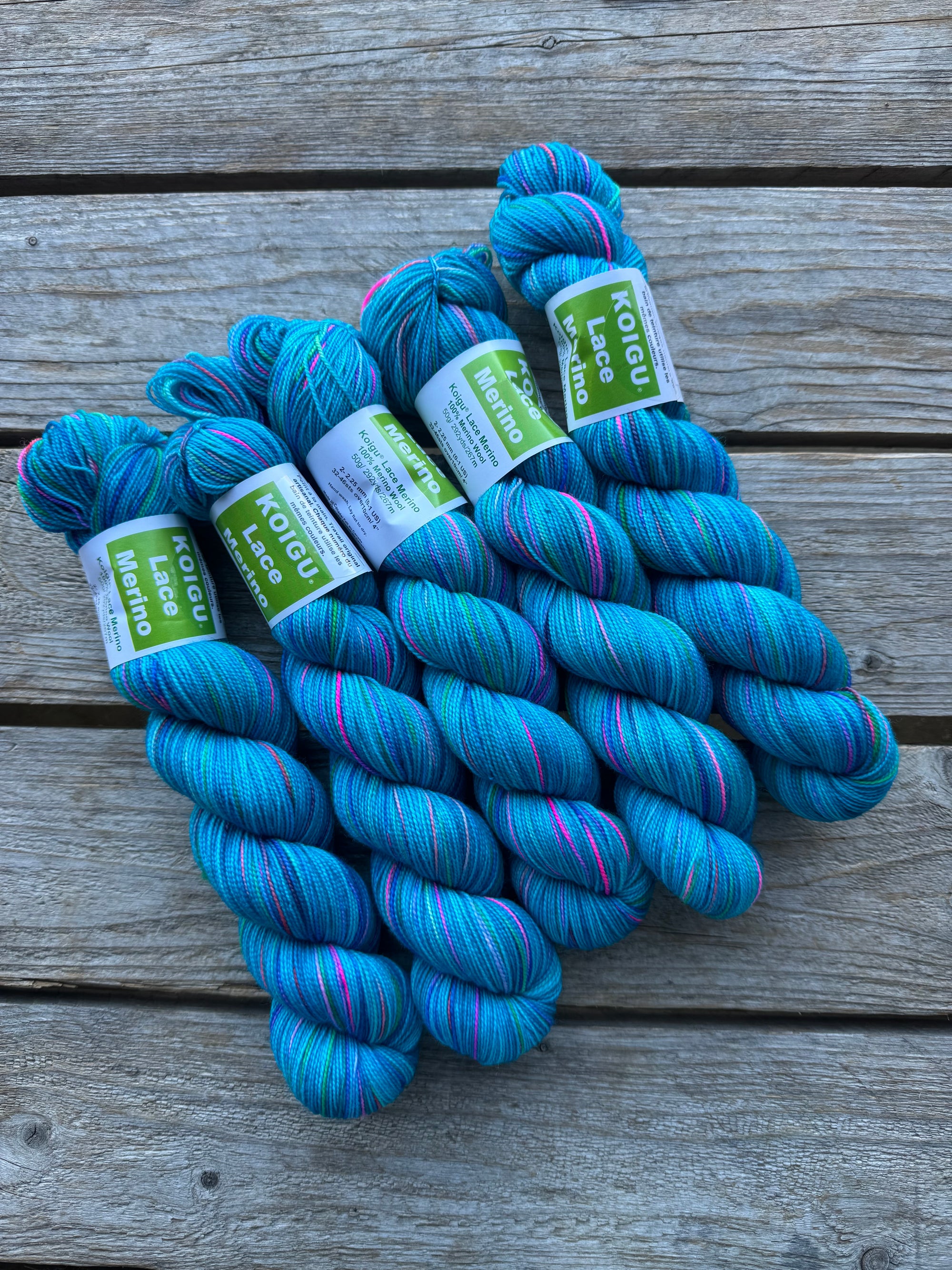 Lace skeins -100% Merino SALE