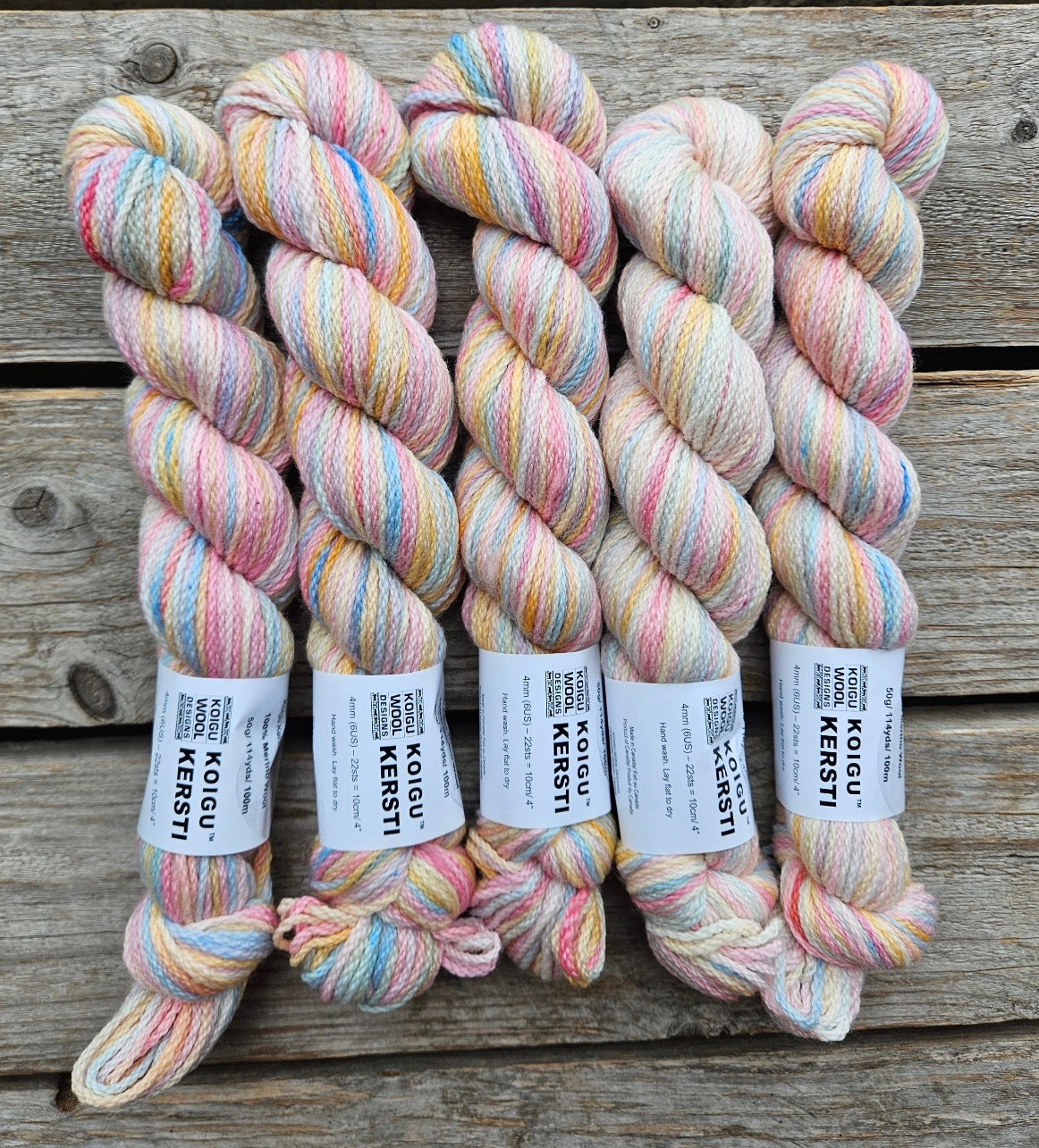 Kersti DK Merino Multi's K030 to K210 - Limited Availability