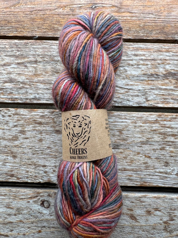 SINGLE Skeins - Cheers single Merino/ lincoln SALE