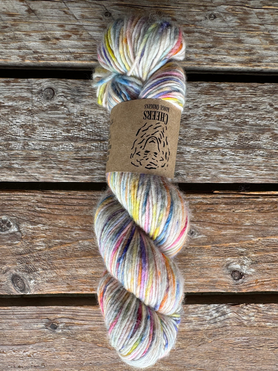 SINGLE Skeins - Cheers single Merino/ lincoln SALE