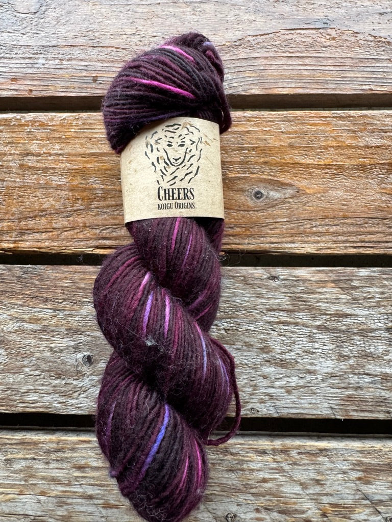 SINGLE Skeins - Cheers single Merino/ lincoln SALE