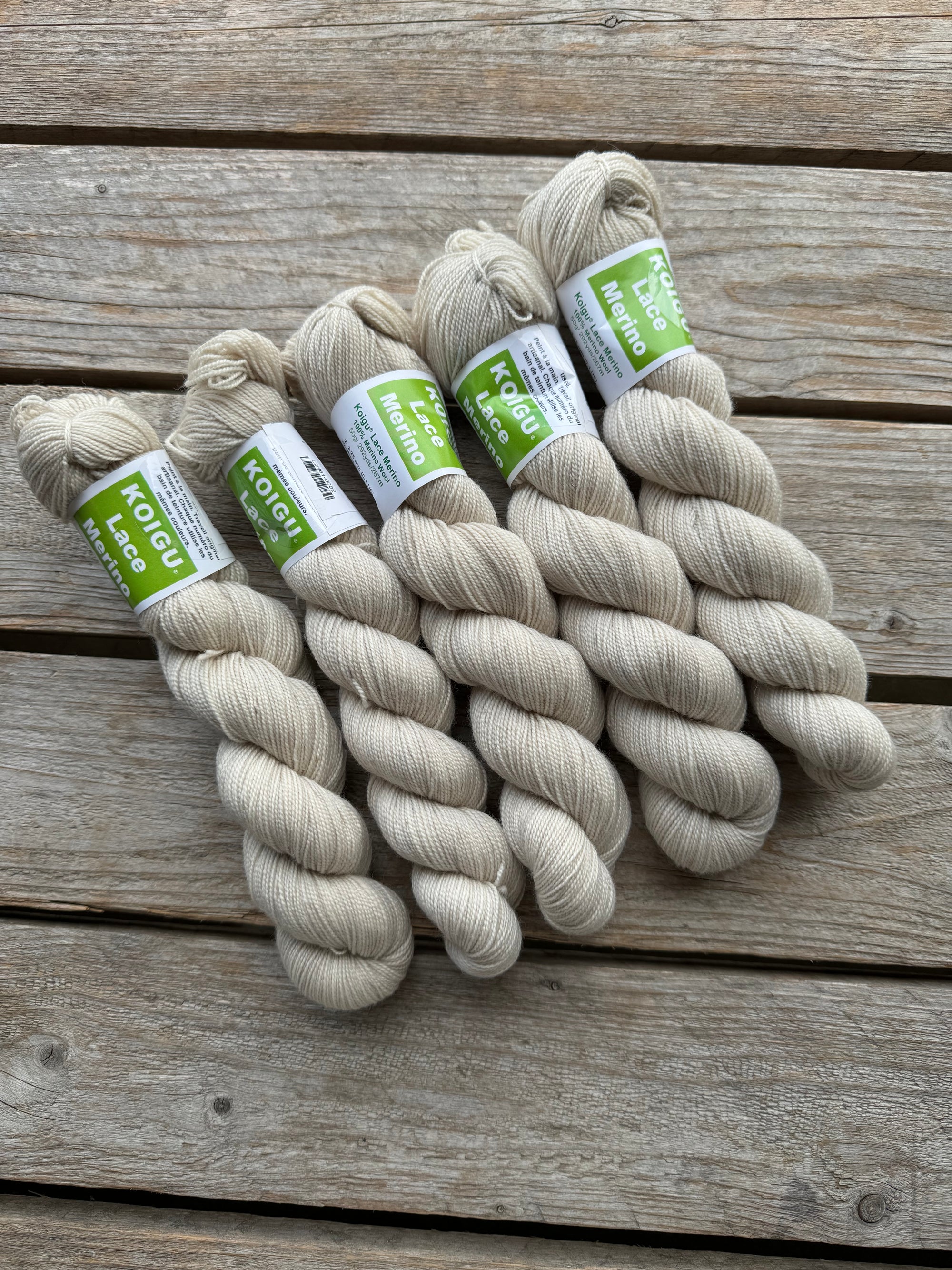 Lace skeins -100% Merino SALE
