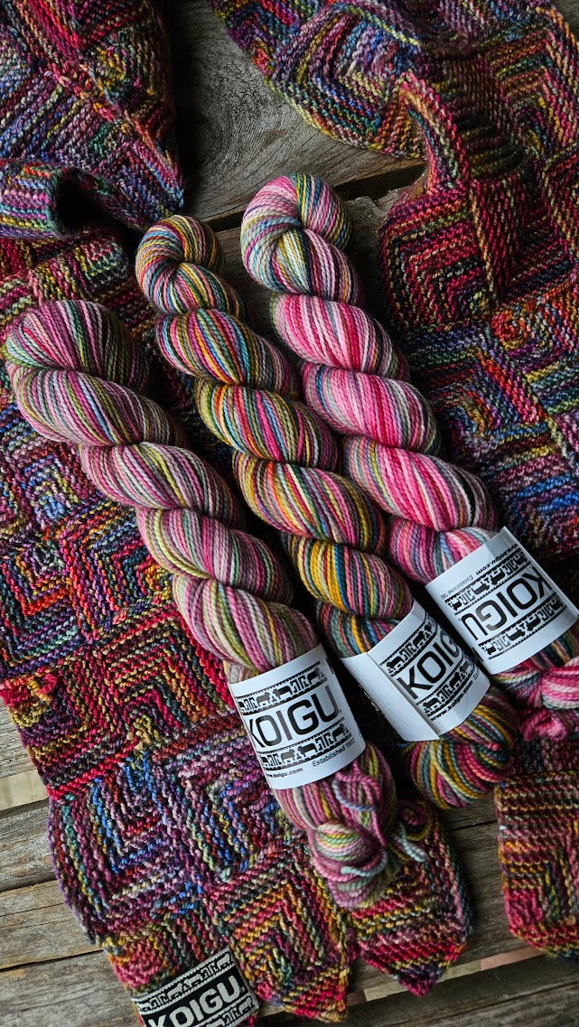 Basic Squares Scarf Kit – Koigu Canada Studio