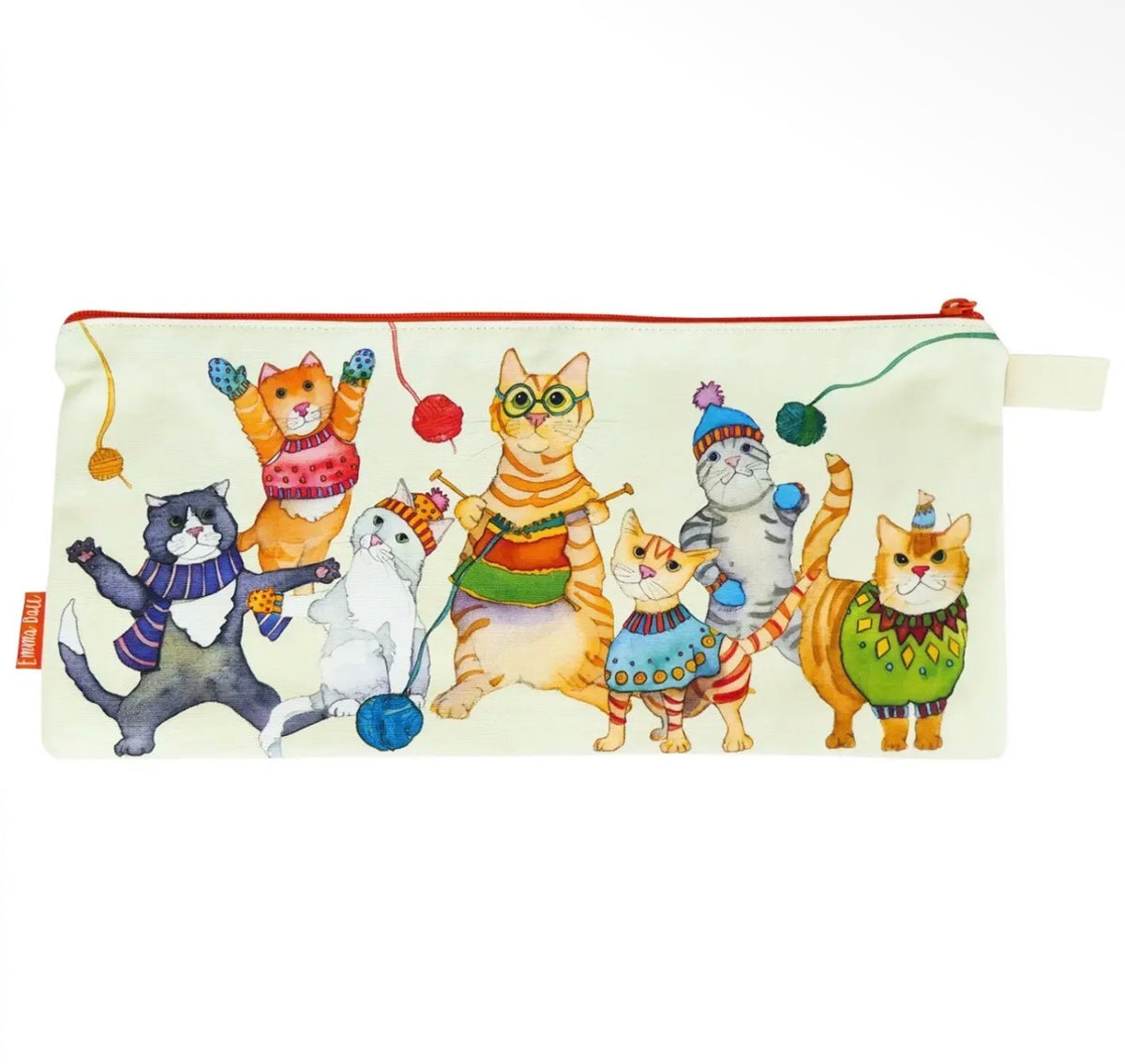 Kittens in Mittens Long Project Bag LPB04