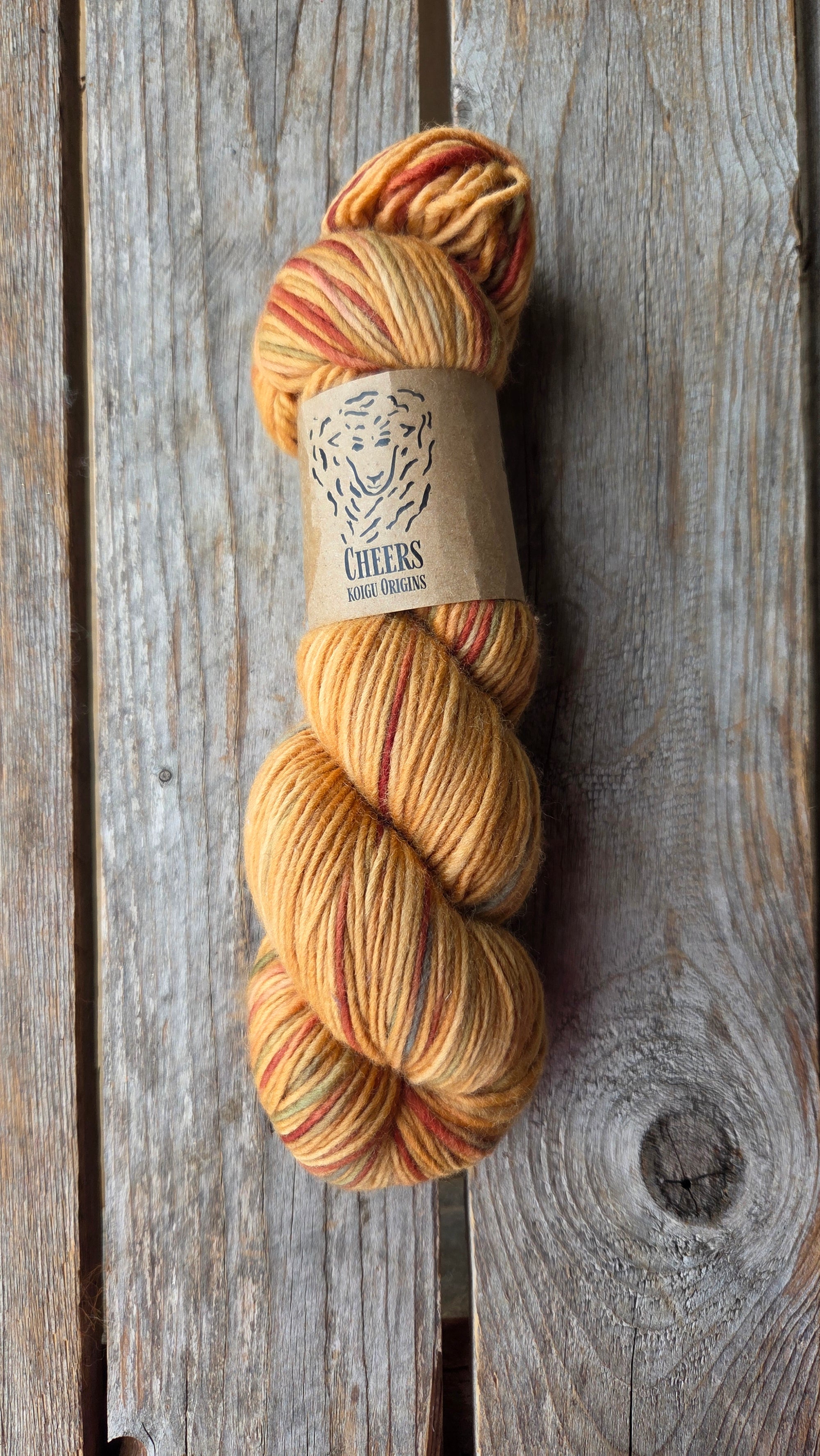 SINGLE Skeins - Cheers single Merino/ lincoln SALE