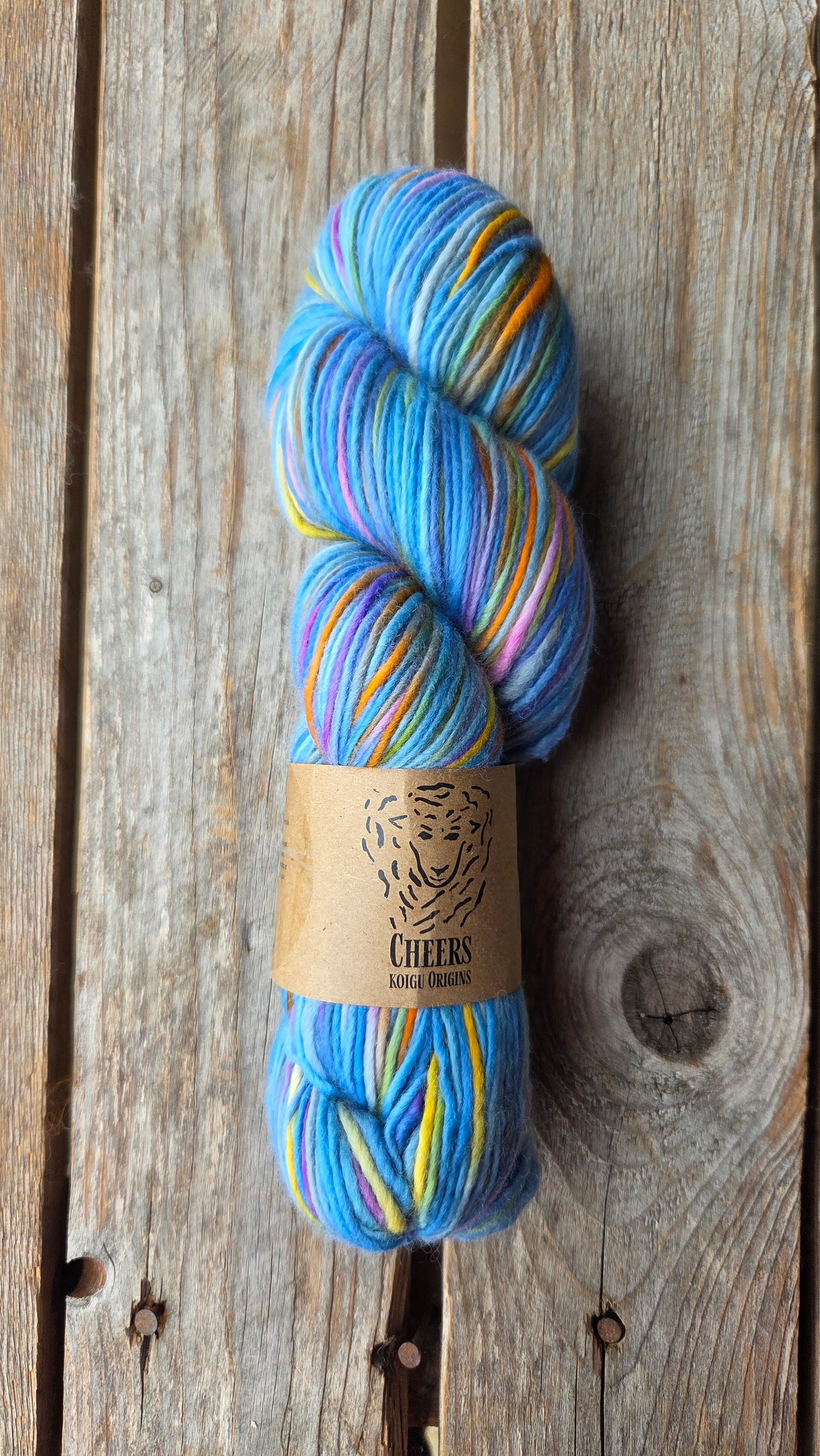 SINGLE Skeins - Cheers single Merino/ lincoln SALE