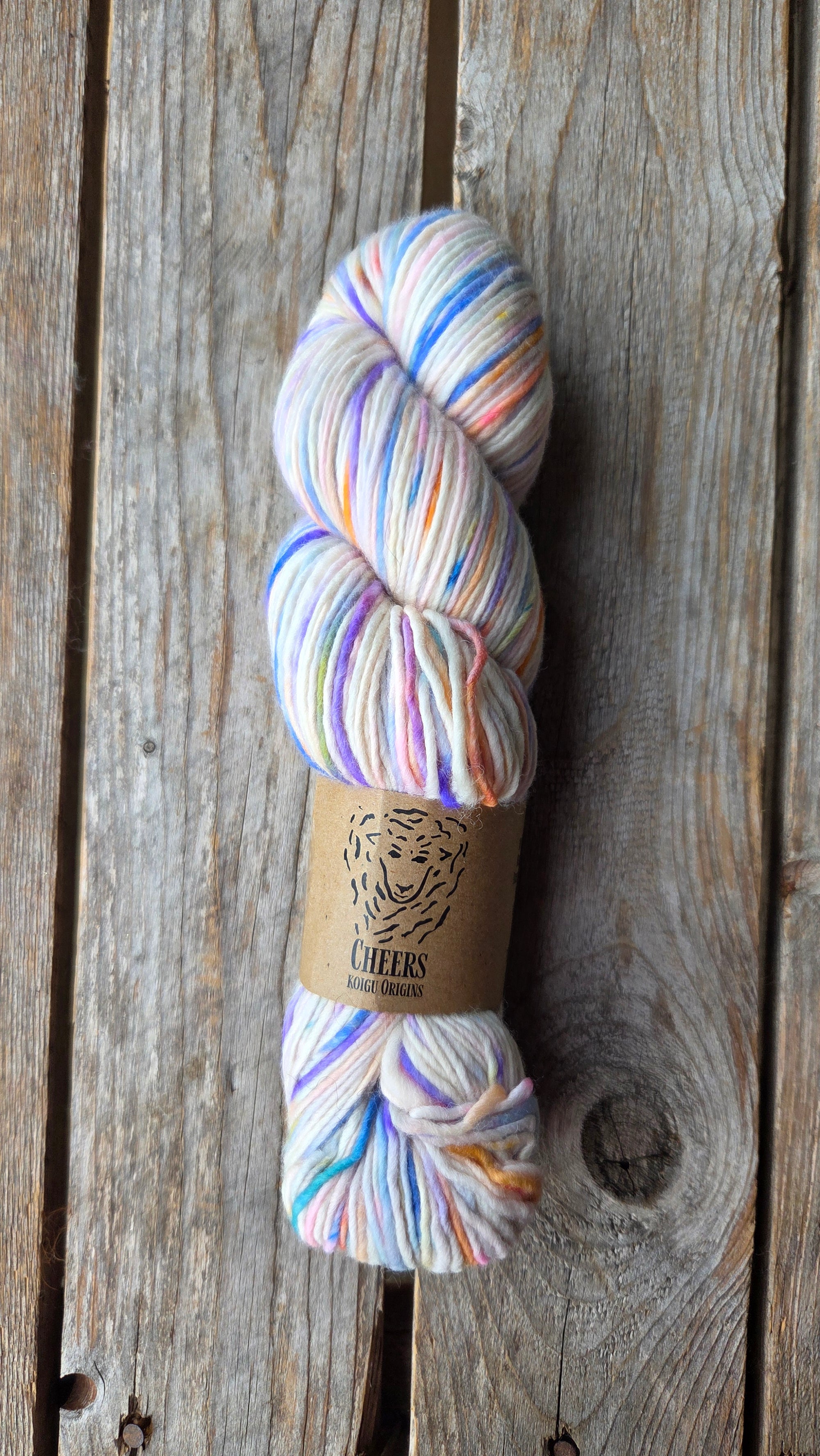 SINGLE Skeins - Cheers single Merino/ lincoln SALE