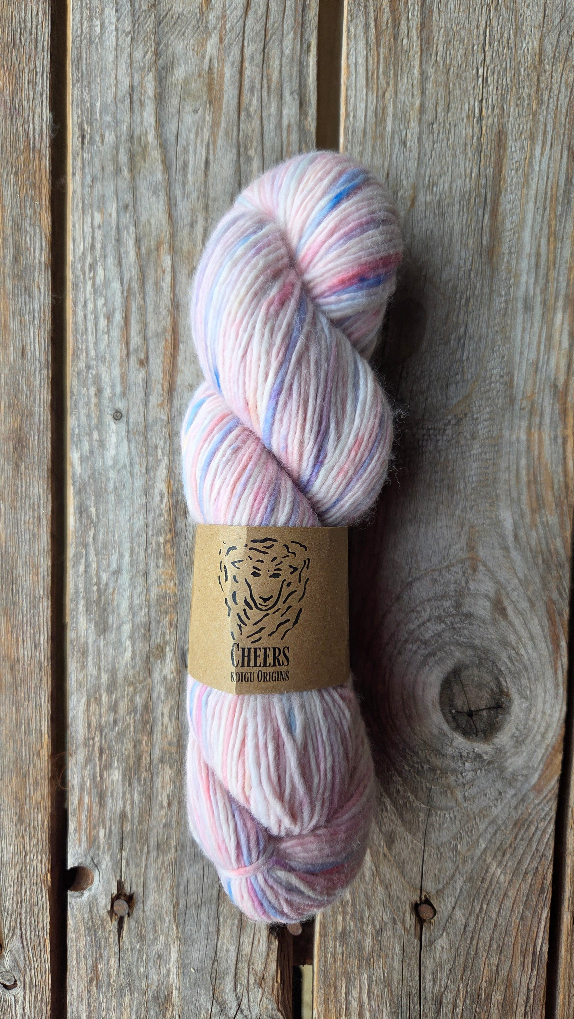 SINGLE Skeins - Cheers single Merino/ lincoln SALE