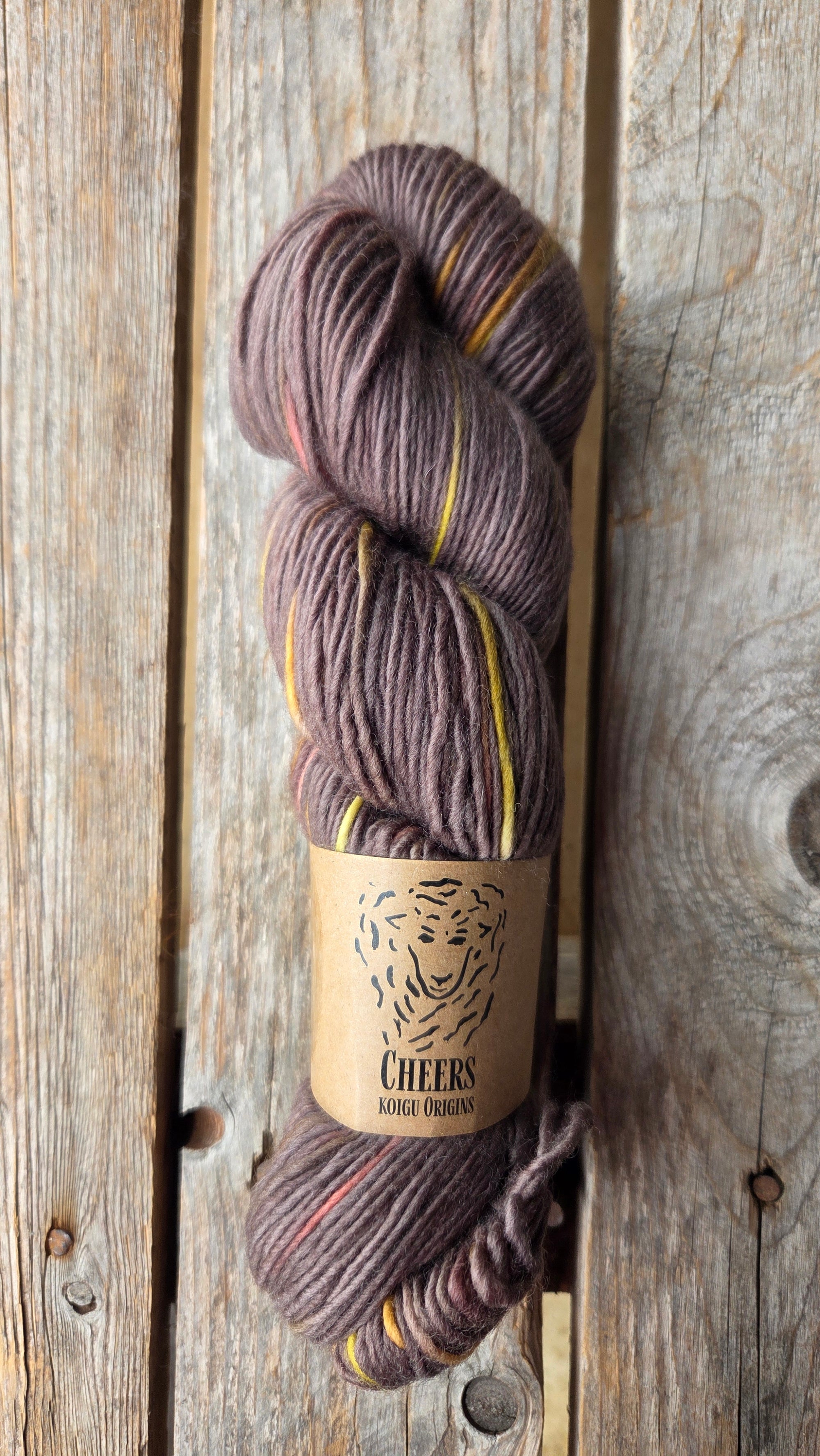SINGLE Skeins - Cheers single Merino/ lincoln SALE