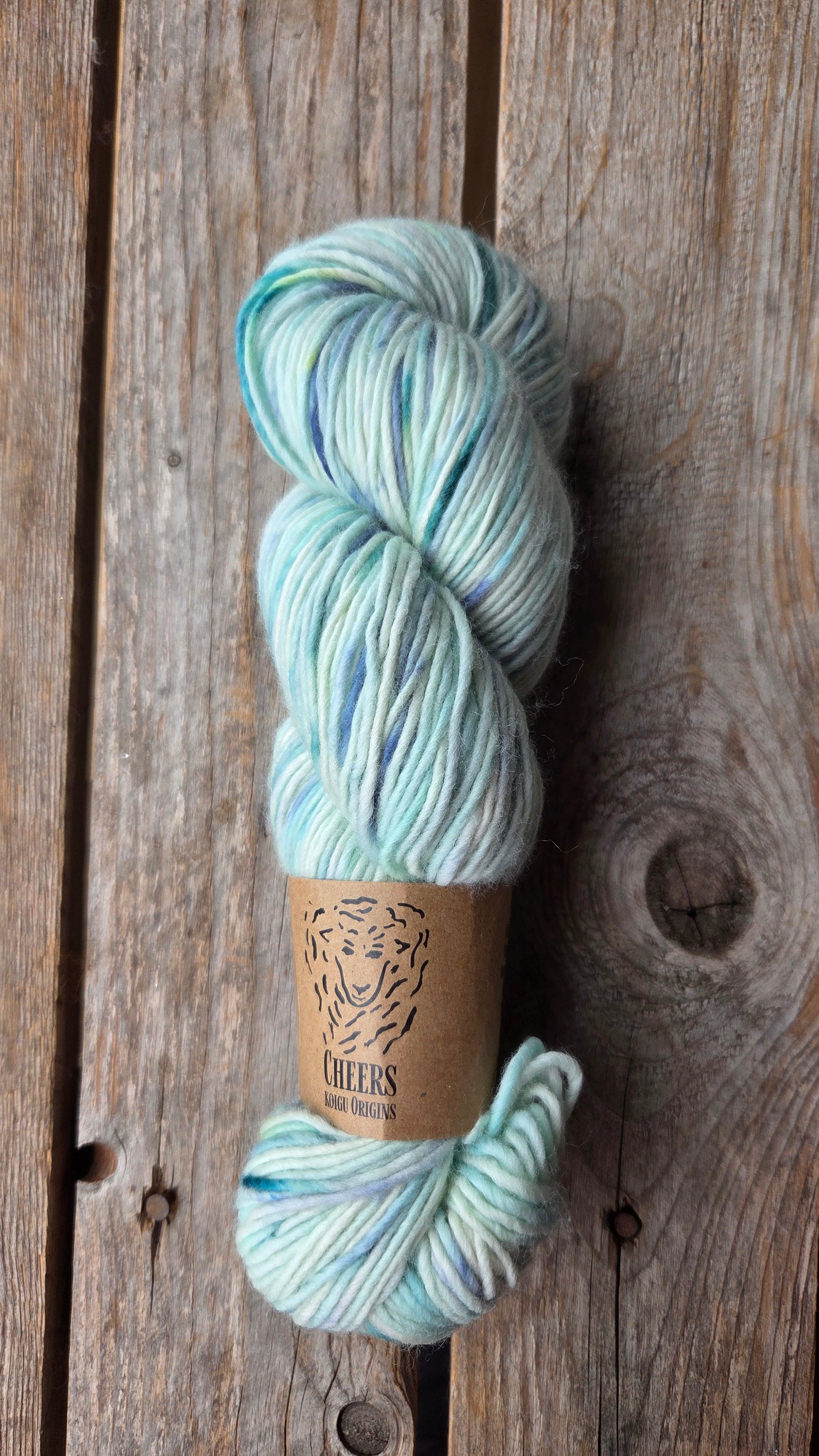 SINGLE Skeins - Cheers single Merino/ lincoln SALE