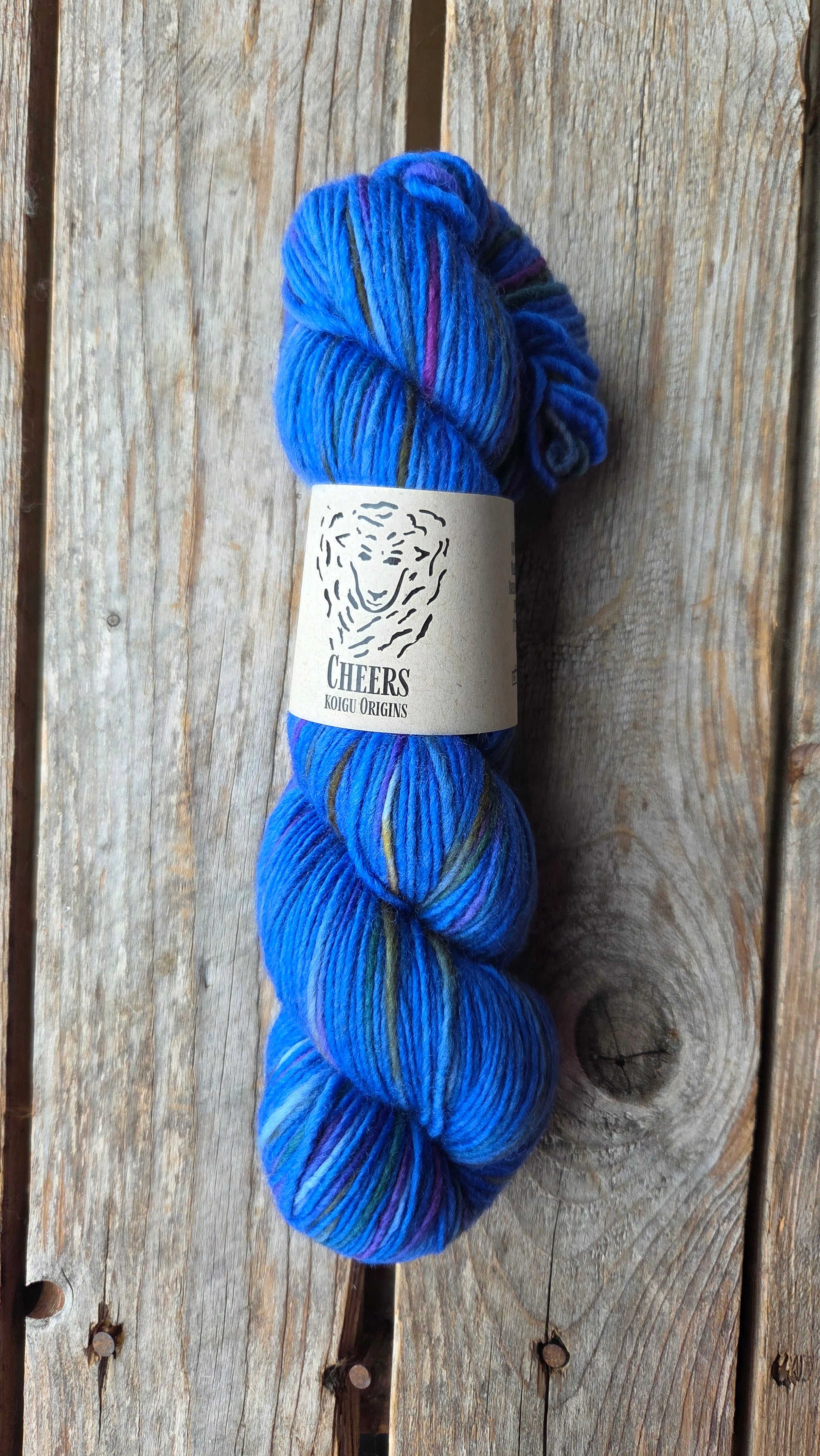 SINGLE Skeins - Cheers single Merino/ lincoln SALE